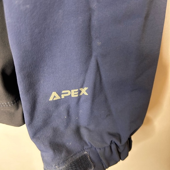 North Face Men’s Size Large full front zip jacket , large front zip pockets Blue - Picture 5 of 11